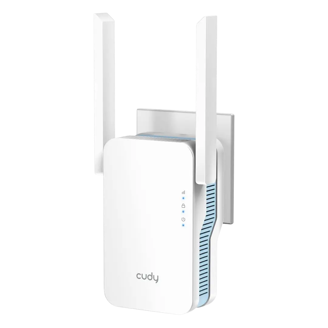 Cudy RE1200 AC1200 Dual Band Wireless Mesh Wi-Fi Extender, Speed upto 1200 Mbps, WiFi Booster, Long Range, AP Mode, WPS