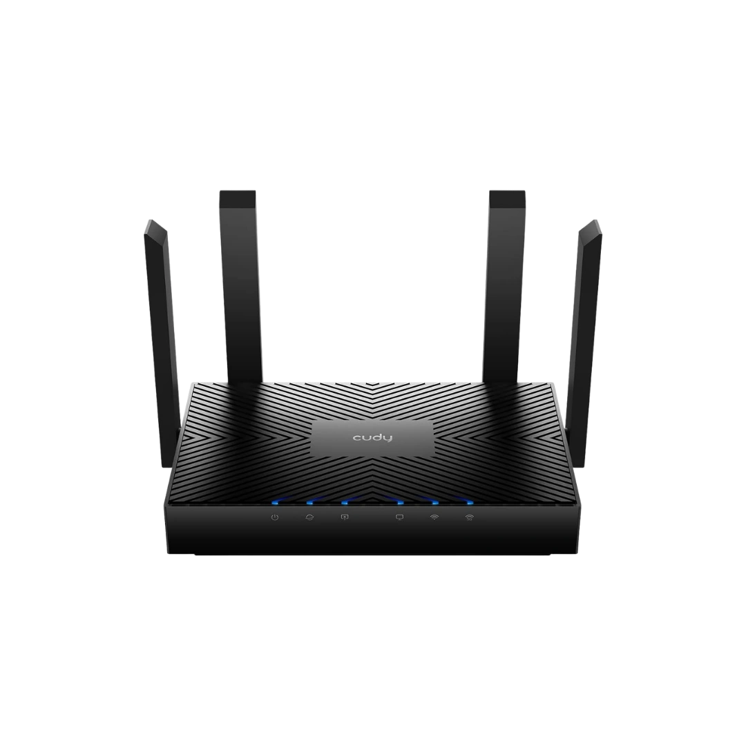 Cudy WR3000 AX3000 Dual Band Wi-Fi 6 Mesh Router, 802.11ax Internet Router, MU-MIMO, OFDMA, WireGuard, OpenVPN, Connects 100+ devices