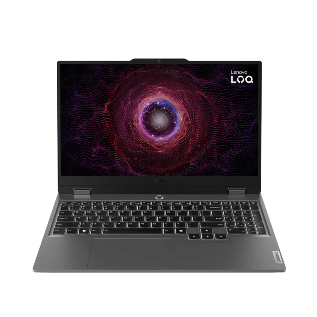Lenovo LOQ 15ARP9 AMD Ryzen 5 7235HS – 16GB RAM – 512GB NVMe SSD – NVIDIA RTX 4050 6GB Graphics - 15.6″ FHD 144Hz Display – Backlit keyboard – Windows 11 Home – Luna Grey